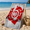Always Fight Spirit Printed Microfiber Beach Towel, Soft And Absorbent, Quick-Dry, Ideal for Summer Travel, Beach Essential, Swimming Pool