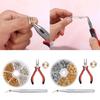 Jewelry Making Set with Pliers Complete Craft Kit for Bracelets and Necklaces Metal Jewellery Accessories for DIY Lover