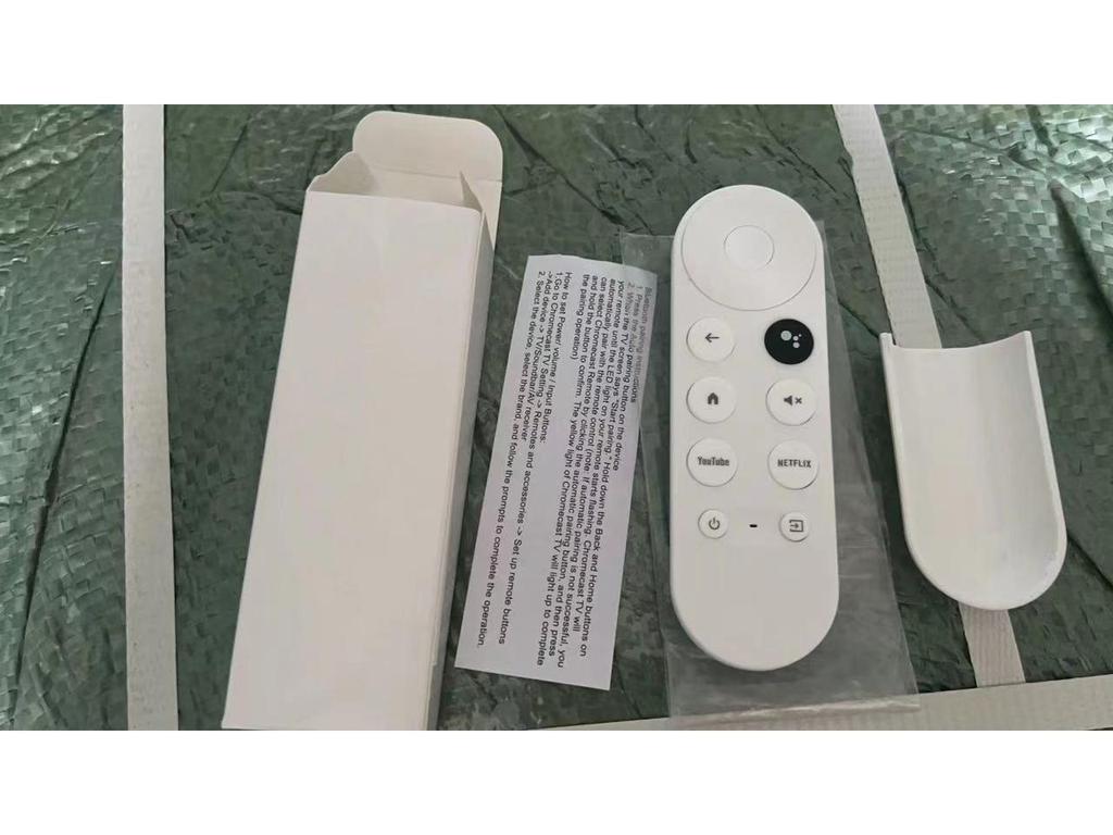 Huasheng G9N9N Bluetooth Voice Remote for Google TV Chromecast