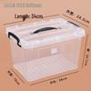 Large Transparent Handheld Food-Grade Storage Box