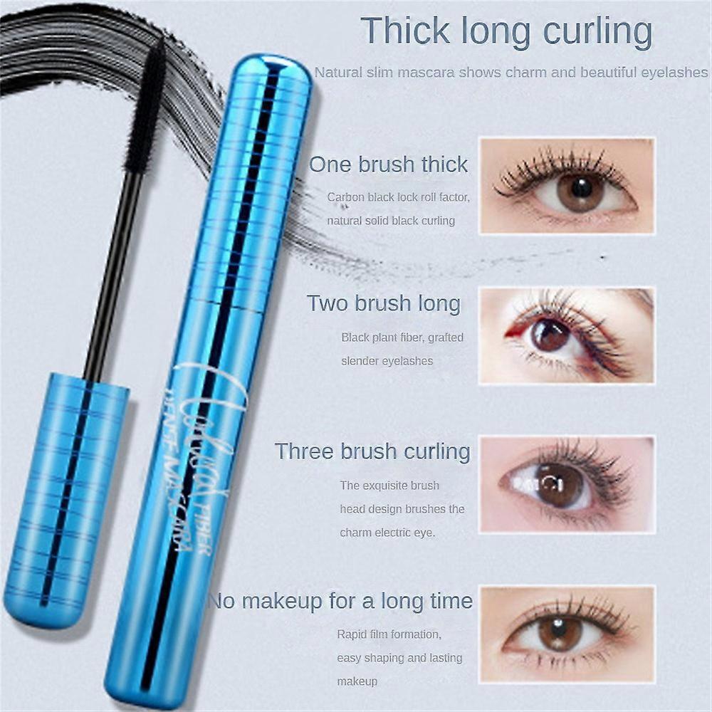 Prime-Lash Mascara for Mature Ladies,Prime-lash Mascara for Seniors with Thinning Lashes Waterproof Mascara Black Volume and Length - No Clumping No S