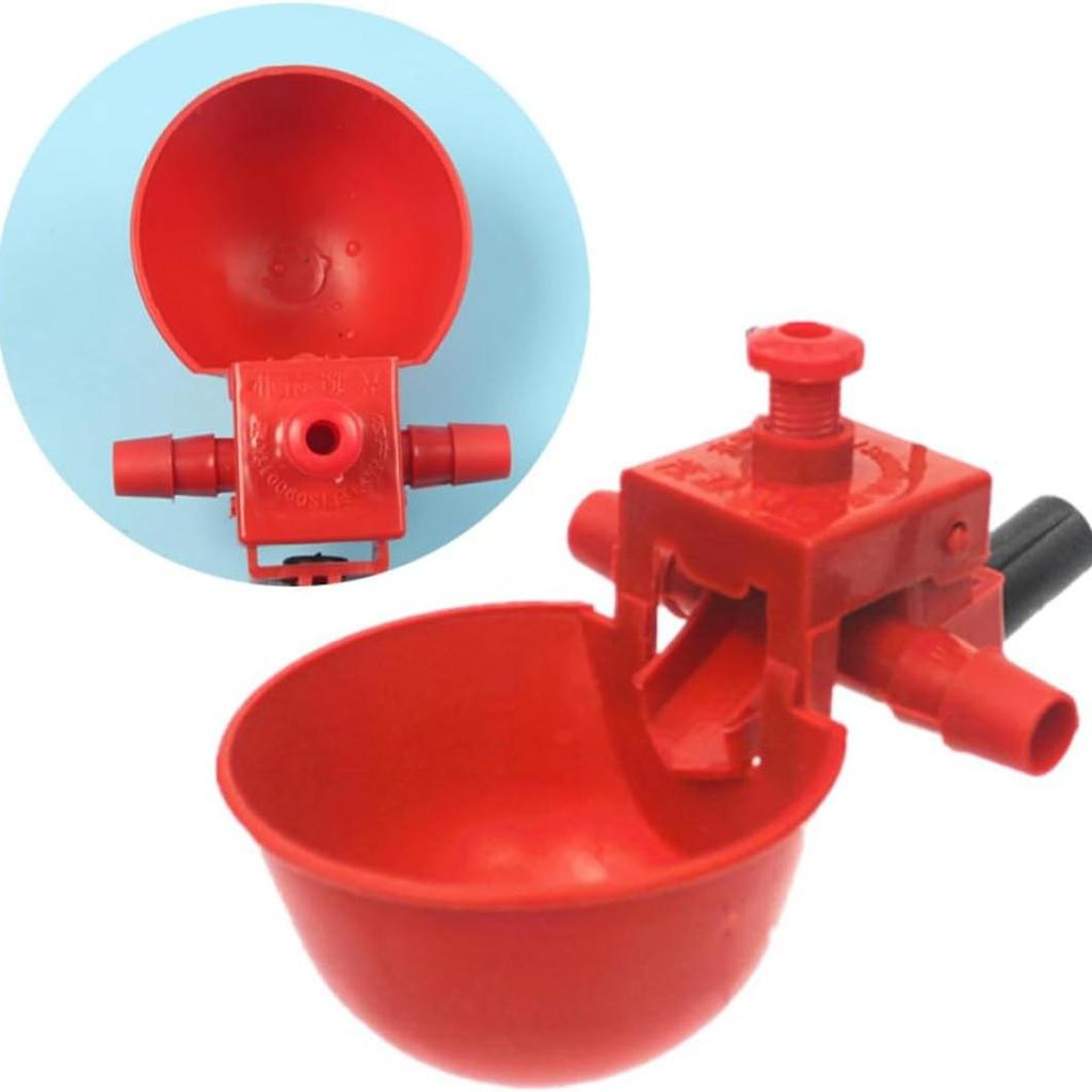 Adjustable Poultry Water Drinker for Cages