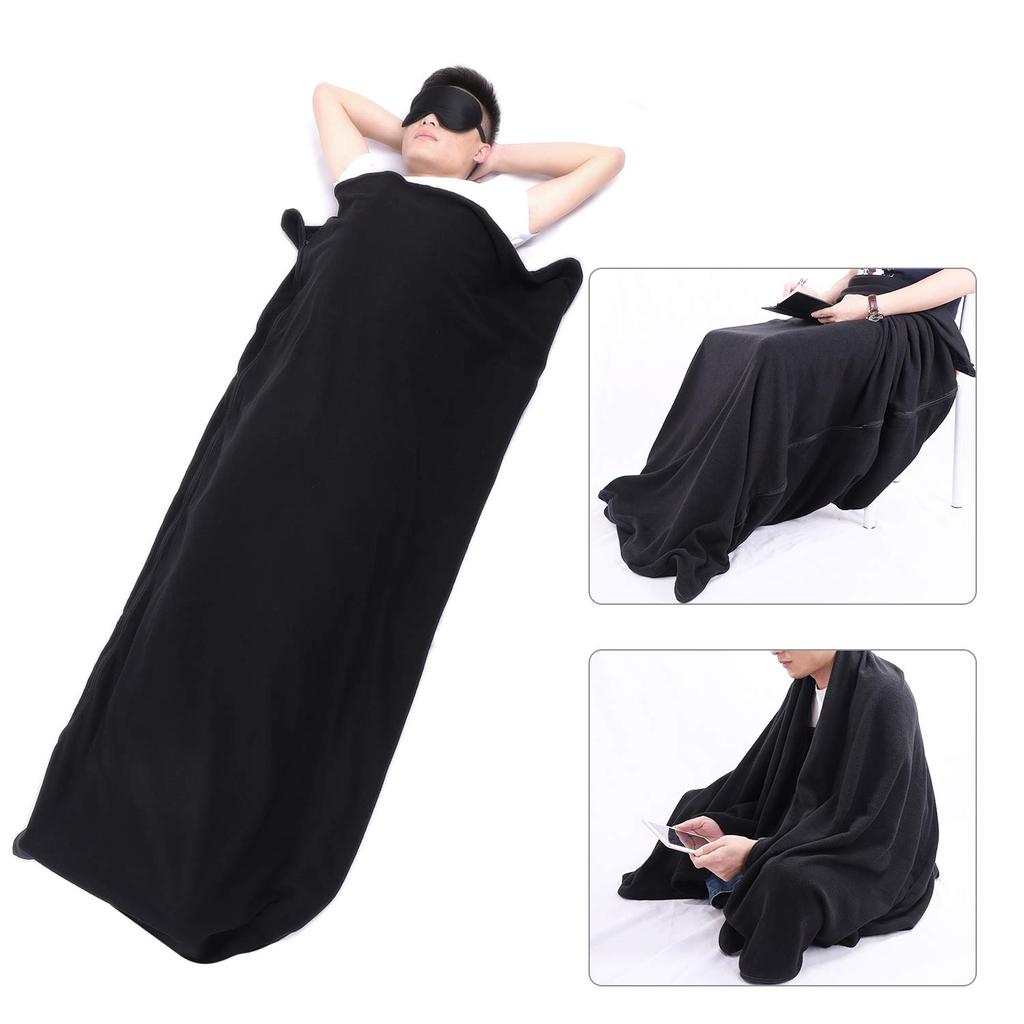 Inner Sleeping Fleece Perfect for Indoor and Outdoor Car Large, Warm, Multi-functional Bag, Blanket, Use, Camping, Washable, Zippered, Envelope-style