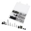 198Pcs Set Windscreen Fairing Screws M5 M6 Bolts Kit Motorcycle Accessory