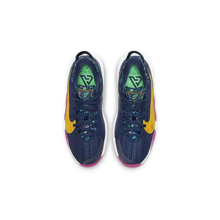Nike Zoom Freak 2 PE GS Superstitious Kids Sneakers Blue Midnight-Navy Fire-Pink CT4592-400