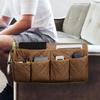 Sofa Armrest Organizer Non-Slip Arm Chair Bedside Caddy Storage Organizer for Recliner Couch with 14 Pockets for Cell Phone TV Remote Control