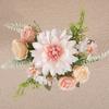 Luxury Simulation Dahlia Flower Plastic Fake Flowers  For Home Garden Decor