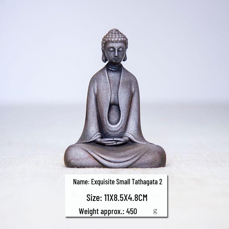 

Chinese Zen Shakyamuni Retro Handicraft Ornament for Living Room Decor
