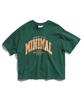 MINIMALPROJECT 88 Arch Logo Oversized Short Sleeve T-Shirt Mst150C [Green]