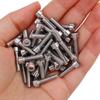 100/10x Stainless Steel Hex Socket Screws Threaded Hexagon Head Cap Screws Bolts Furniture Boat Marine Hardware Fasteners Tool