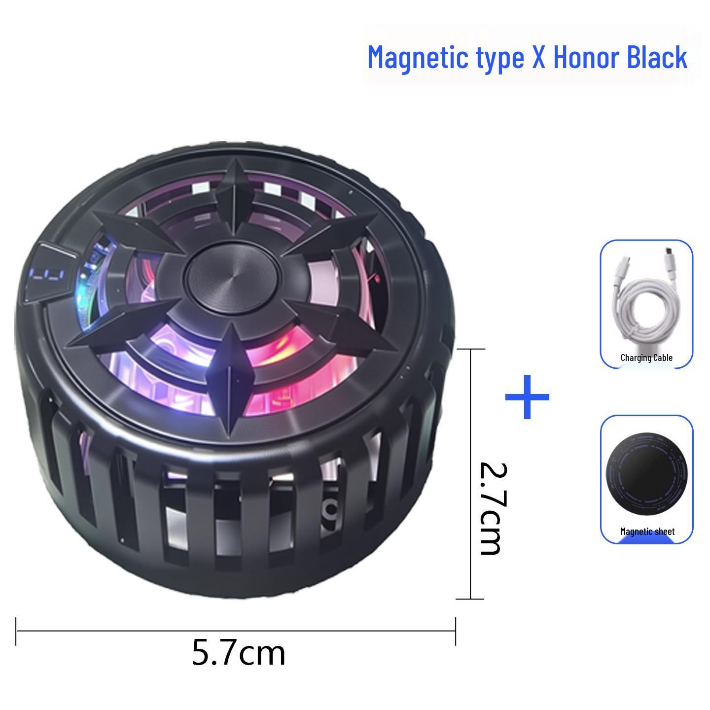 2026 Магнитный RGB-кулер для телефона с большой площадью охлаждения