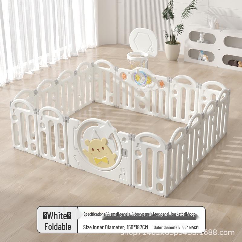 Indoor Safety Playpen & Crawling Mat for Babies: Anti-Fall Playground & Learning Fence