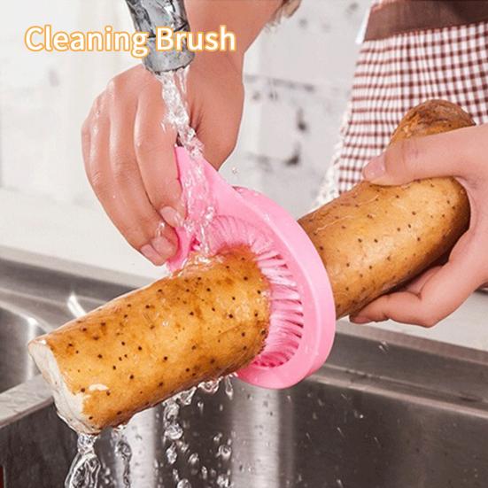 

Очиститель фруктов Эффективный многофункциональный трудосберегающий Нескользящий многоразовый инструмент для удаления кукурузных висков Экологичная кухонная щетка для удаления шелков кукурузы для кухни