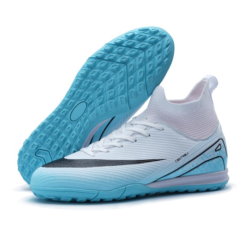 Men FG New Football Boots Society Cleats Tenis High Quality Training Sports Male Soccer Shoes Long Spikes Ankle Football Shoes