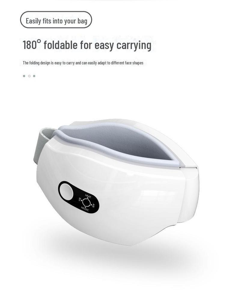 Foldable Eye Massager with Music & Heating - Children's Eye Protection Gift