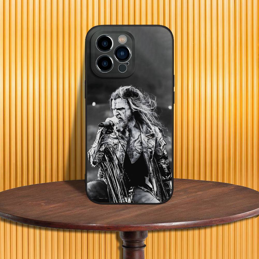 

R-Rob Z-Zombie Phone Case For iPhone 17,16,15,14,13,12,11,Pro,Max,Plus,X,XS,SE4,E,Mini,Soft Black Case iPhone13PRO