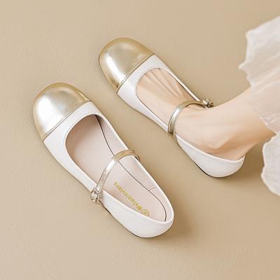 Chaussures Mary Jane pour femmes, chaussures d'été à semelles souples