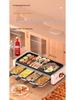 AUX Dual-Layer Electric Grill & Baking Pan - Removable, Washable, Home Barbecue Rack