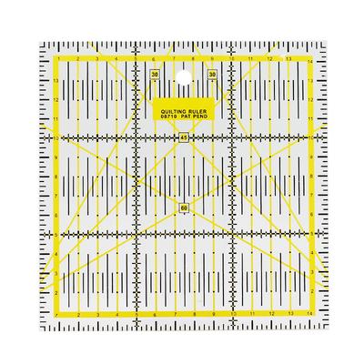 DIY Sewing Patchwork Tool Square, Patchwork Ruler, Sewing Ruler 15 * 15CM Clothing Ruler, Ruler