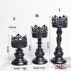 1PCS Metal and Iron Candlestick Holder Retro Candle Stand  Europe Wedding