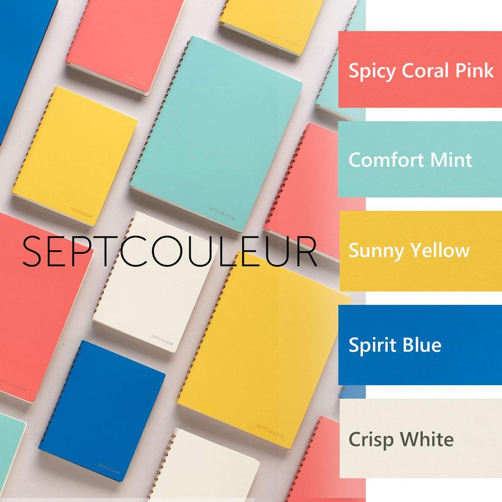 Maruman Notebook Sept Couleur A5 3mm Graph Ruled 100 Sheets Spirit Blue N768-02