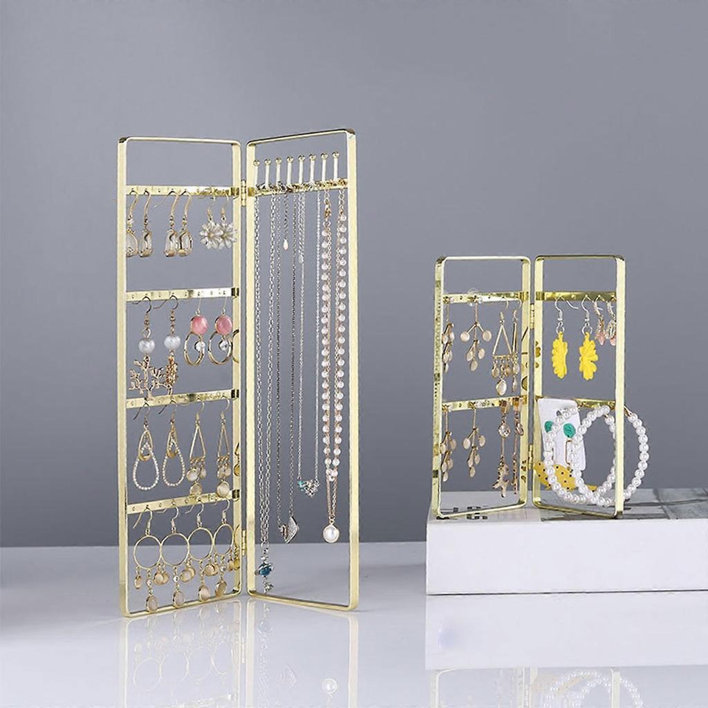 Practical Jewelry Holder Elegant Jewelry Organizer Accessories Display Stand for Women Girls Jewellery Organizer Shelf L