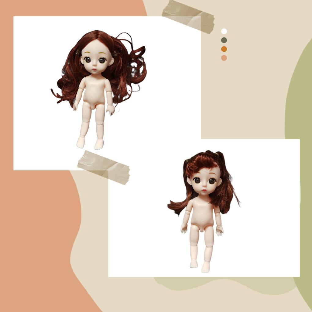 Doll Nude Body Baby Toys Skin Suitable Spherical Joint Garage Kits Set Cute Gift Girls Children Surprise Fashion