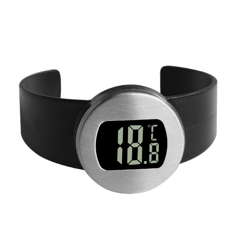 Smart Digital Red Wine Thermometer with Precise Temperature Measurement and Electronic Display