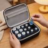 15 Slots Insulin Vial Storage Case 1-10ML Shockproof Insulin Bottle Protector Large Capacity Zippers Closure Insulin Organizer