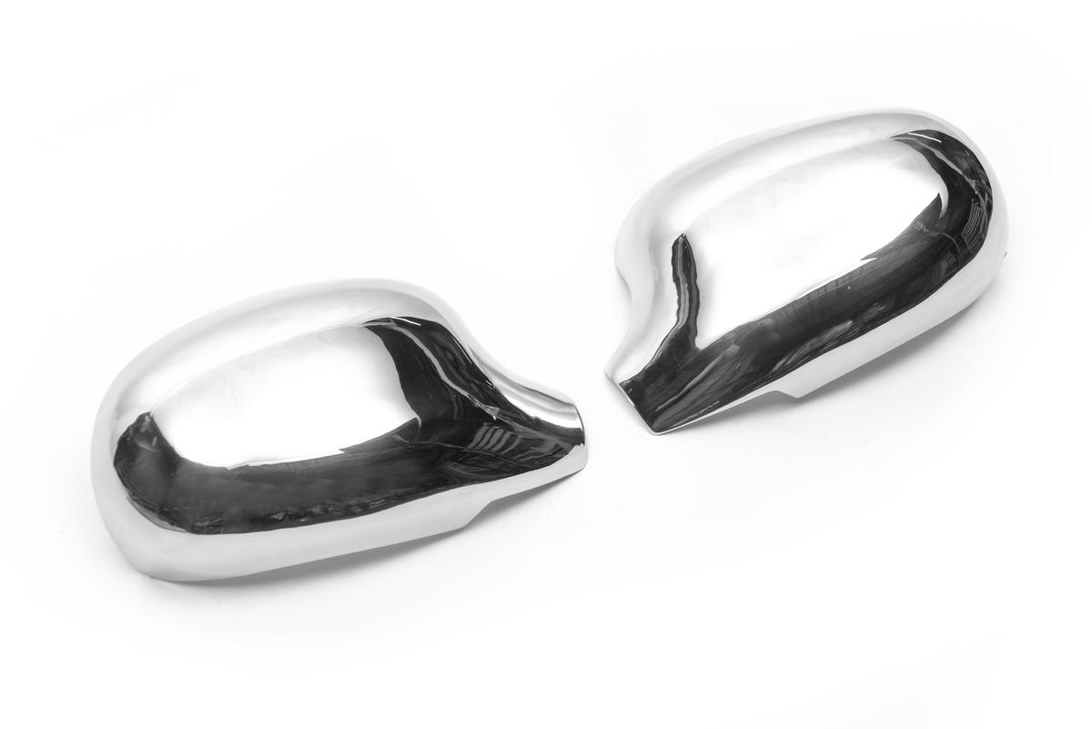 

Накладки на дзеркала (2 шт) Полірована нержавіюча сталь для Daewoo Lanos