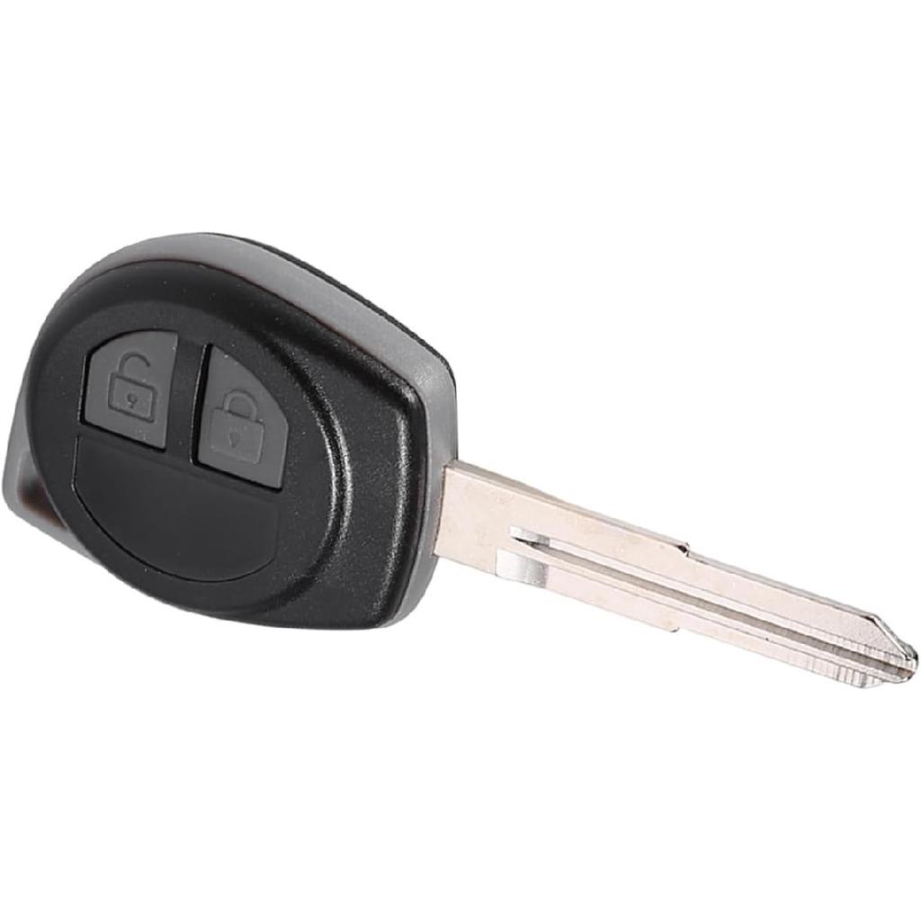 Key Shell, 2 Buttons Remote Key Shell Case Fob Smart Keyless Entry Key Fob Shell Vitara Swift Ignis SX4 Liana Alto