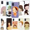 Y-Yoshitomo Nara Phone Case For Samsung Galaxy A52 A32 A22 A12 A02S A50S A30S A51 A31 AA71 Note 20 Ultra 10 S10 Plus Galaxy A52