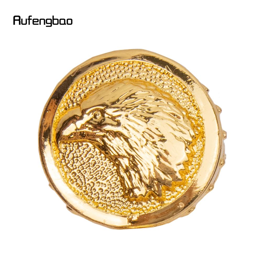 Totem cu flori cu cap de vultur de aur Baston de mers în relief la modă Baston de mers Gentleman Crosier Buton Baston de mers 93 cm