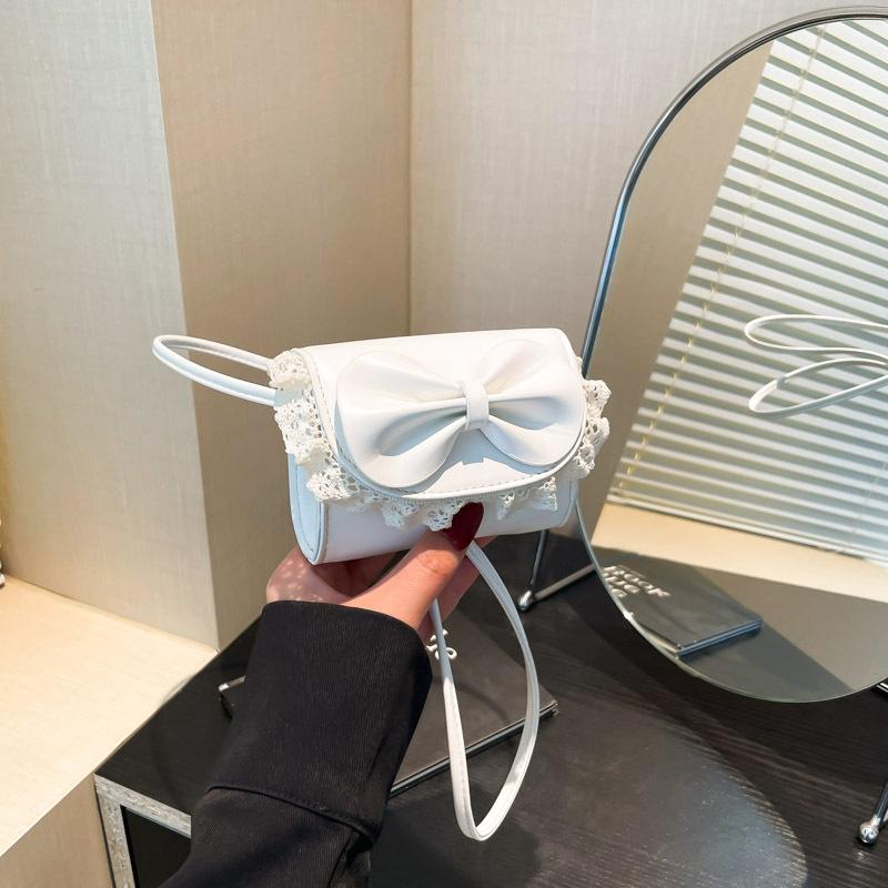 

Niche mini handbag bag women s new Korean version fresh and sweet lace shoulder messenger bag fashionable versatile small bag
