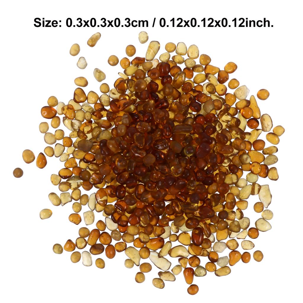 Crystal Stone Aquarium Gravel Fish Tank Rocks Brown Aquarium Stone Glass Decor Transparent Non Float Safe Pets