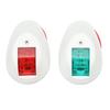1 Pair LED Navigation Light Professional Alarm Indication Navigation Signal Light for Boat Yacht  12V 2W