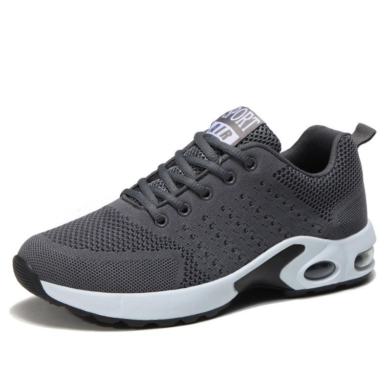 Autumn new fly-woven sports shoes casual shoes shock-absorbing comfortable breathable running shoes