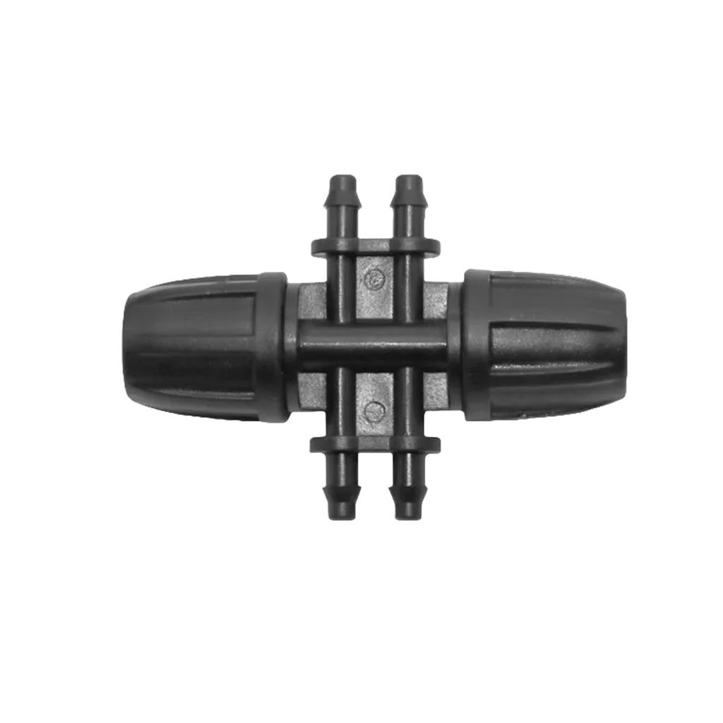 8/11mm Hose Interface Garden Water Connector Straight Elbow Tee 4/6-Way End Plug Joint Garden Greenhouse Irrigation Pipe Fitting