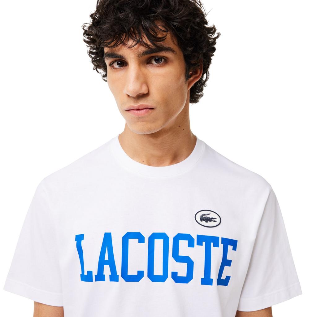 Lacoste Men's Contrast Cotton Badge T-Shirt
