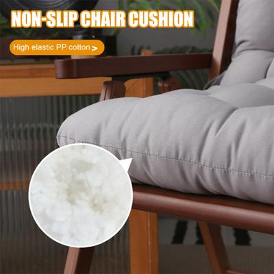 Yousheng Seat Cushion with High-Density Resilient PP Cotton Filling Secure Strap Design Breathable Support Seat Pad Office Chair Cushion