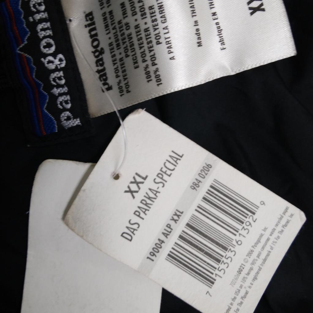 Patagonia 2006 19004 F6 MARS DAS Parka Mars Das Parka Jacke XXL Alpagrün Gebraucht