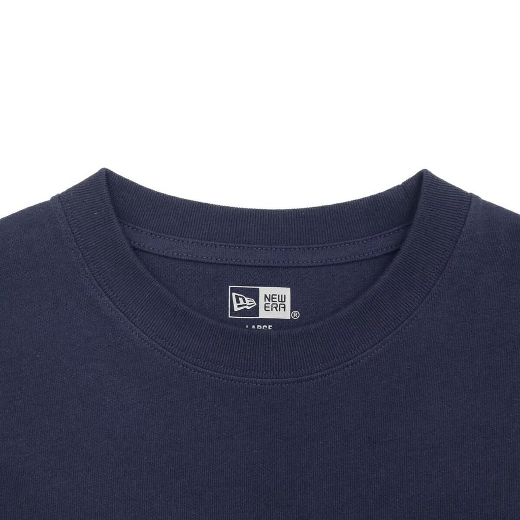 New Era Classic NE Short Sleeve Exclusive To Size Size Oversized Cotton Tee T-Shirt, Navy, ONSPOTZ, L, S/S,