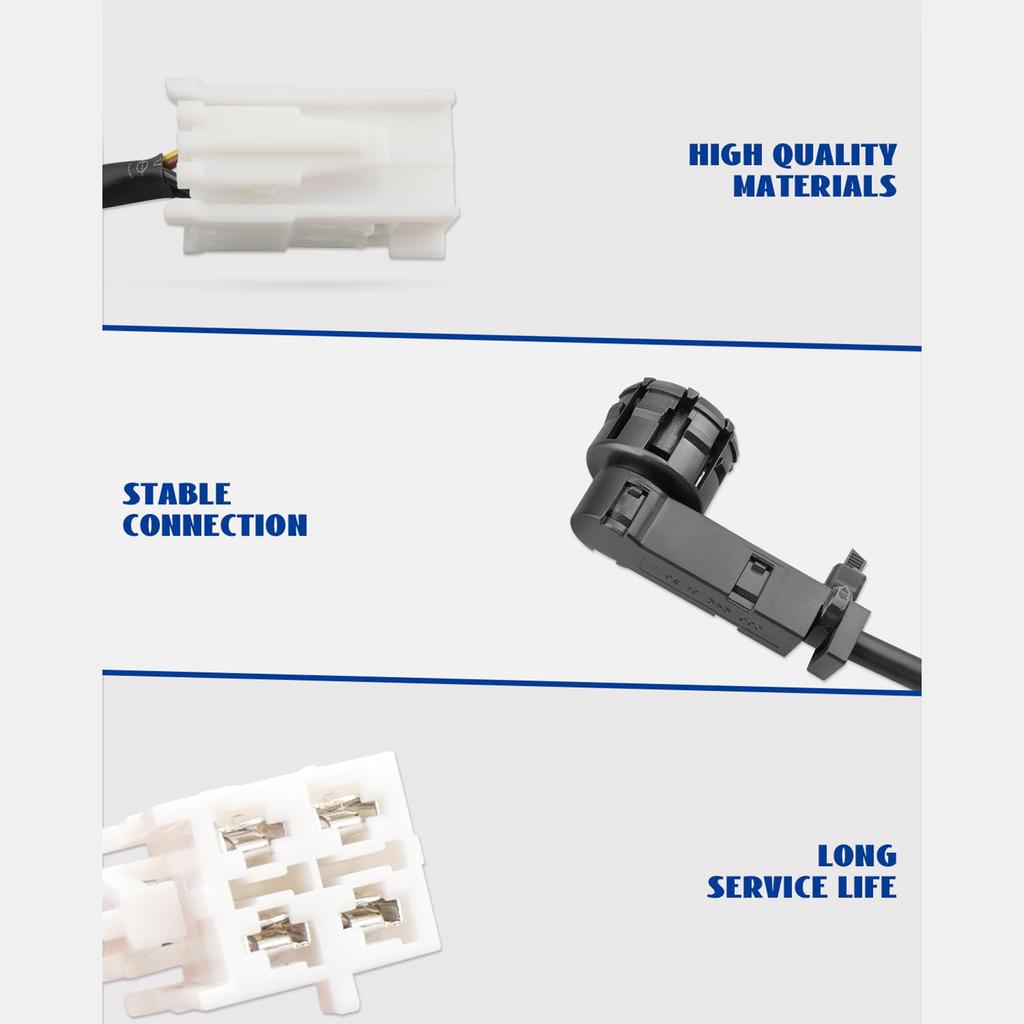 4Pin AUX Cable Quick Installation ABS Anti Wear 4Pin Aux Link Cable A2034401808 Car Spare Part for W209 C209 A209