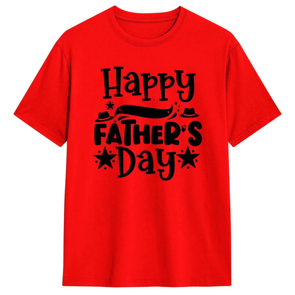 Fathers Day Unisex T Shirts Funny Tee Shirt Short Sleeve Round Neck Tshirt 100 Cotton New Arrival Tops