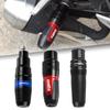 With GIXXER Logo CNC For Suzuki GIXXER 250 2023 Exhaust Frame Sliders Crash Pads Falling Protector Motorcycle