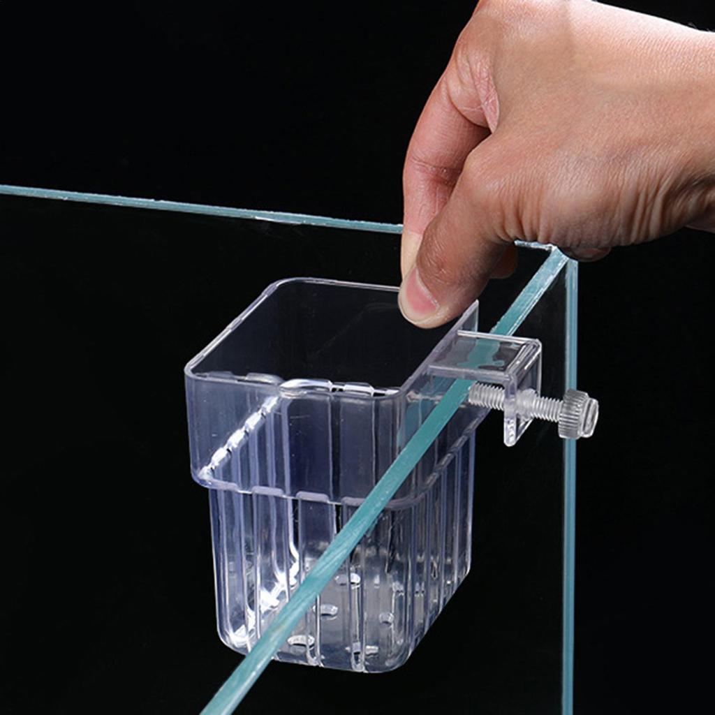 Aquarium Pflanzenhalter Aquarium Pflanzenkorb mit Haken Aquarium Pflanzenbecher Wasserpflanzenbecher Aquarium Dekoration Pflanzen Topf