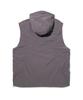 CRITIC Glossy Hood Vest Light Gray