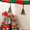 2.7M Christmas Ceiling Layout Flags Impressive Wall Hanging Christmas Santa Claus Banner Decorative Christmas Banner Decorations