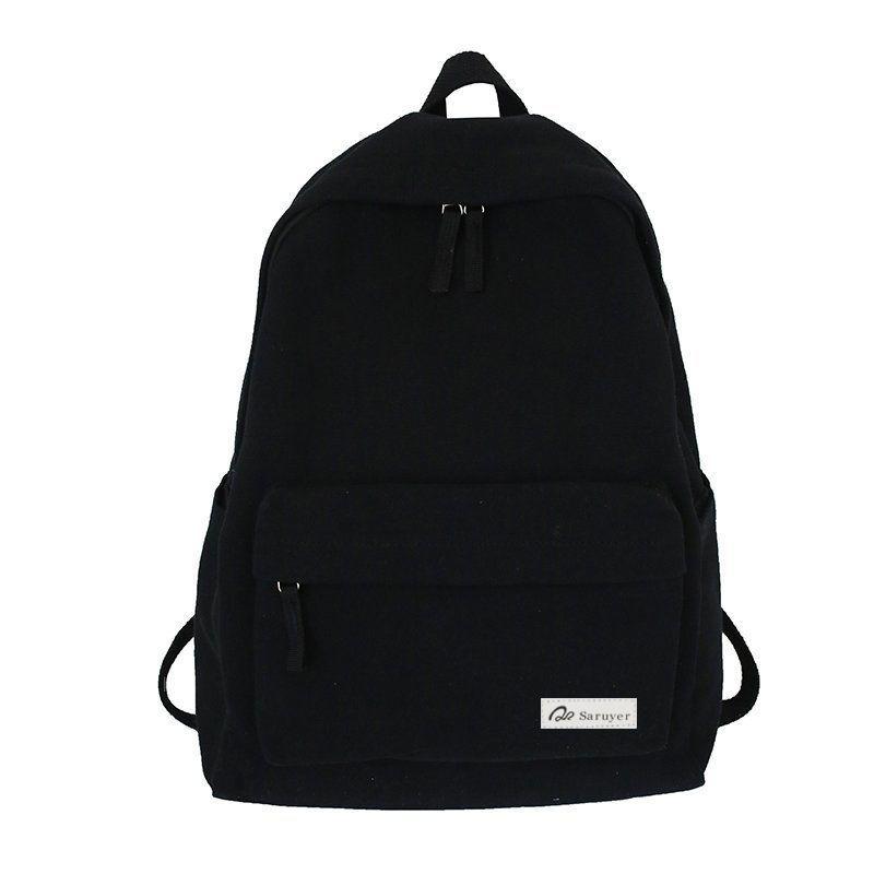 IELGY Schoolbag Student Korean Version Harajuku Backpack Simple Fashion All-Match Campus Style Backpack