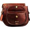 Leather Crossbody Purses Bags For Women | Small Vintage Look Leather Purses And Handbags For Women | Leather Satchel For Women | Diaper Bag for Ladies